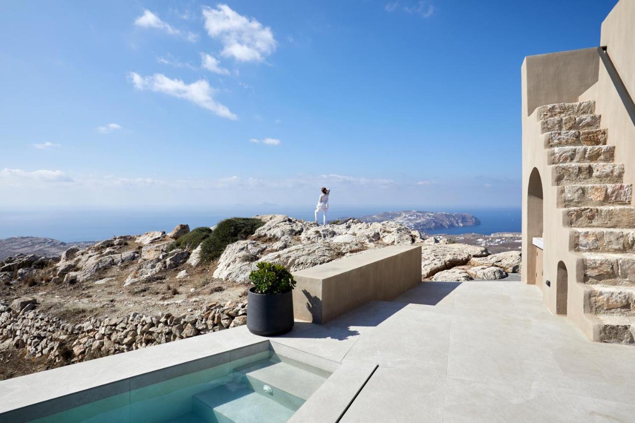 Santorini Sky, The Lodge Pýrgos Exterior foto